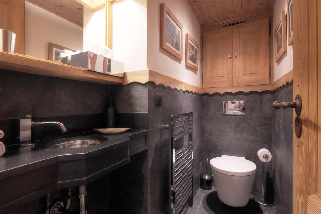Duplex Chaleureux Au Coeur De Megeve 2 P Apartment Luaran gambar